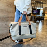 Large-capacity Travel Bag Dry Wet Separation Handbag Light Storage Bag