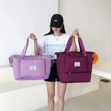 Large-capacity Travel Bags Female Short-distance Portable Folding Bag