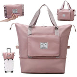 Large-capacity Travel Bag Female Folding Waterproof Duffel Convenient Gym