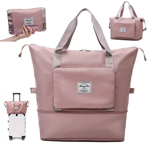 Large-capacity Travel Bag Female Short-distance Portable Folding Bag