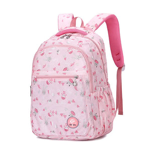 Large Schoolbag Student School Backpack Printed Waterproof Bagpack