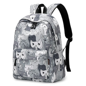 Large Schoolbag Student School Backpack Waterproof bagpack