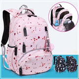 Student School Backpack Waterproof bagpack book bags for girls kids