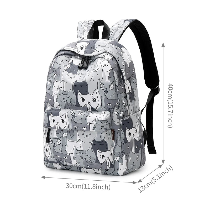 Large Schoolbag Student School Backpack Waterproof bagpack