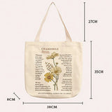 Lazy Art Canvas Bag Women's Single-shoulder Retro Large Capacity Casual Bag