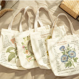 Lazy Art Canvas Bag Women's Single-shoulder Retro Large Capacity Casual Bag
