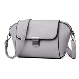 Soft Leather Crossbody Bag for Women Girls Small Handbag Classic Messenger Bag