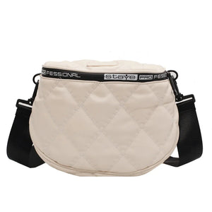 Women's Leather Crossbody Bag - Fashionable and Lightweight