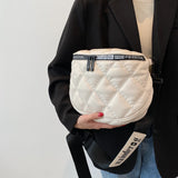 Women's Leather Crossbody Bag - Fashionable and Lightweight