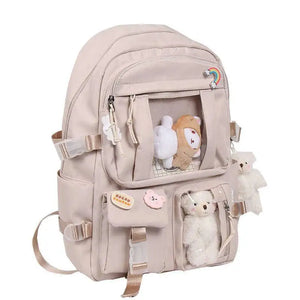 Cartoon Student Backpack High School Student Bag