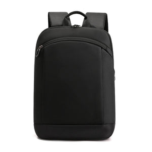 Leisure Waterproof Nylon Laptop Backpack Men's Youth Travel Knapsack