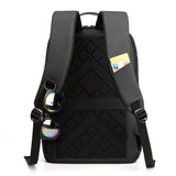 Leisure Waterproof Nylon Laptop Backpack Men's Youth Travel Knapsack