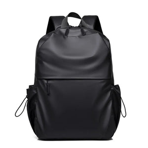 Men Backpack Solid Travel Rucksack Laptop Business School Backpack