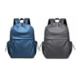 Men Backpack Solid Travel Rucksack Laptop Business School Backpack