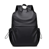 Men Backpack Solid Travel Rucksack Laptop Business School Backpack
