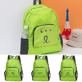 Portable Foldable Outdoor Backpack Constellation Print