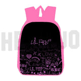 Lil Peep 3D Backpack Women Men Student Anime Travel Large Capacity Mochila