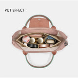 Felt Cloth Makeup Bag Liner Insert Portable Travel Purse Organizer