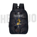 Little Nightmares 2 Kindergarten 3D Backpack Kids Cartoon School Bag