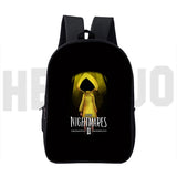 Little Nightmares 2 Kindergarten 3D Backpack Kids Cartoon School Bag