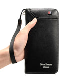 Long Wallet Men's Zipper Multi-card Large Capacity Business Handbag