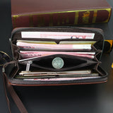 Long Wallet Men's Zipper Multi-card Large Capacity Business Handbag