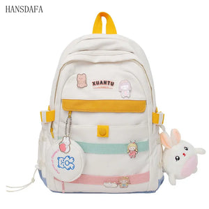 Versatile Backpack for Teenage Girls Travel College Schoolbag