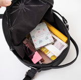 Luminous Geometric Box Bag Hologram Laser Handbag