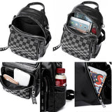 Women's Leather Backpack Large Capacity Mochilas Bolsas Feminina
