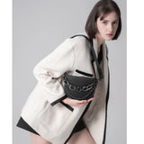 Leather Lemon Crossbody Bag Women Casual Satchels Handbag