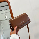 Crossbody Bags Women's Leather Chain Handbags Messenger Clutch