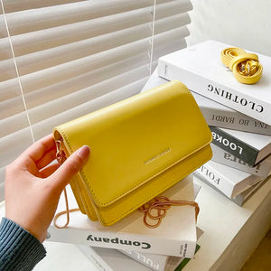 Crossbody Bags Women's Leather Chain Handbags Messenger Clutch