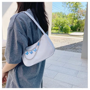 Candy Butterfly Chain Shoulder Bag for Women