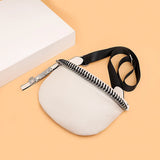 Cowhide Women Crossbody Bag Semicircle Saddle Bags Soft Leather Shoulder Bags