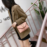 Embroidered Tassel Messenger Bag for Women