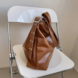 Women Shoulder Bag Tote Handbag Messenger Bag PU Leather Ladies Composite Bags