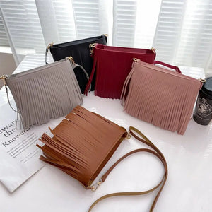 Thick Tassel Shoulder Bag with Totes Women