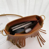 Thick Tassel Shoulder Bag with Totes Women