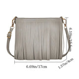 Thick Tassel Shoulder Bag with Totes Women