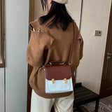 Women's Leather Backpack Casual Travel Retro Large Capacity Bag B333
