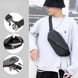 Men's Fanny Pack, Outdoor Phone Bag, Multi-functional Chest Bag