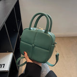 Matts PU Leather Women Cross Body Top Handle Handbag Shoulder Hobo Bag