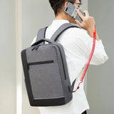 Anti Theft Waterproof 15.6 Laptop Backpack Large Capacity Business School Bag