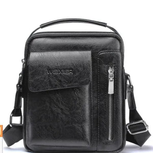 Men Bag PU Leather Messenger Shoulder Crossbody Bags For Male Small Casual Busin