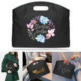 Bride Pattern Briefcase for 13 14 Inch Laptop Bag Office Totes Women Handbags