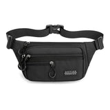 Men Waterproof Canvas Waist Bag Large Capacity Fanny Pack Phone Pouch