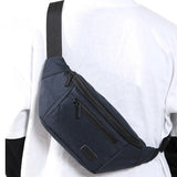 Men Waterproof Canvas Waist Bag Large Capacity Fanny Pack Phone Pouch