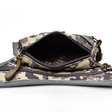Men Canvas Drop Waist Bags Leg Pack Bag for Work Khaki