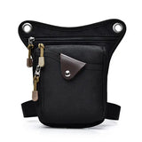 Men Canvas Drop Waist Bags Leg Pack Bag for Work Khaki