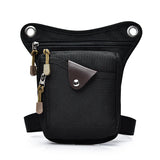 Men Canvas Drop Waist Bags Leg Pack Bag for Work Khaki